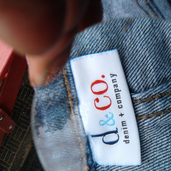 Woman's jeans blue good condition brand is d & company denim + company - Picture 6 of 10